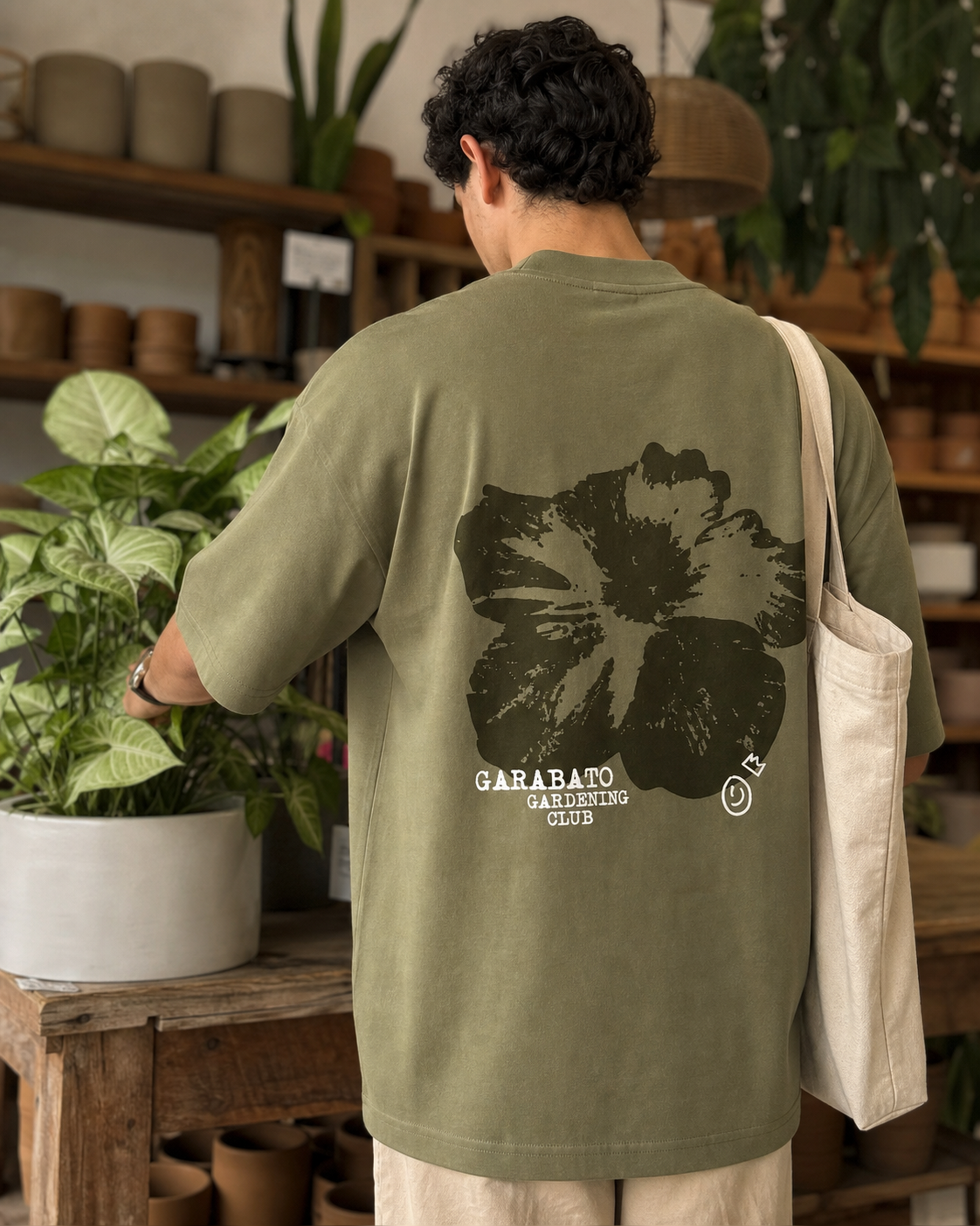 T-SHIRT GREEN GARDENING CLUB 001
