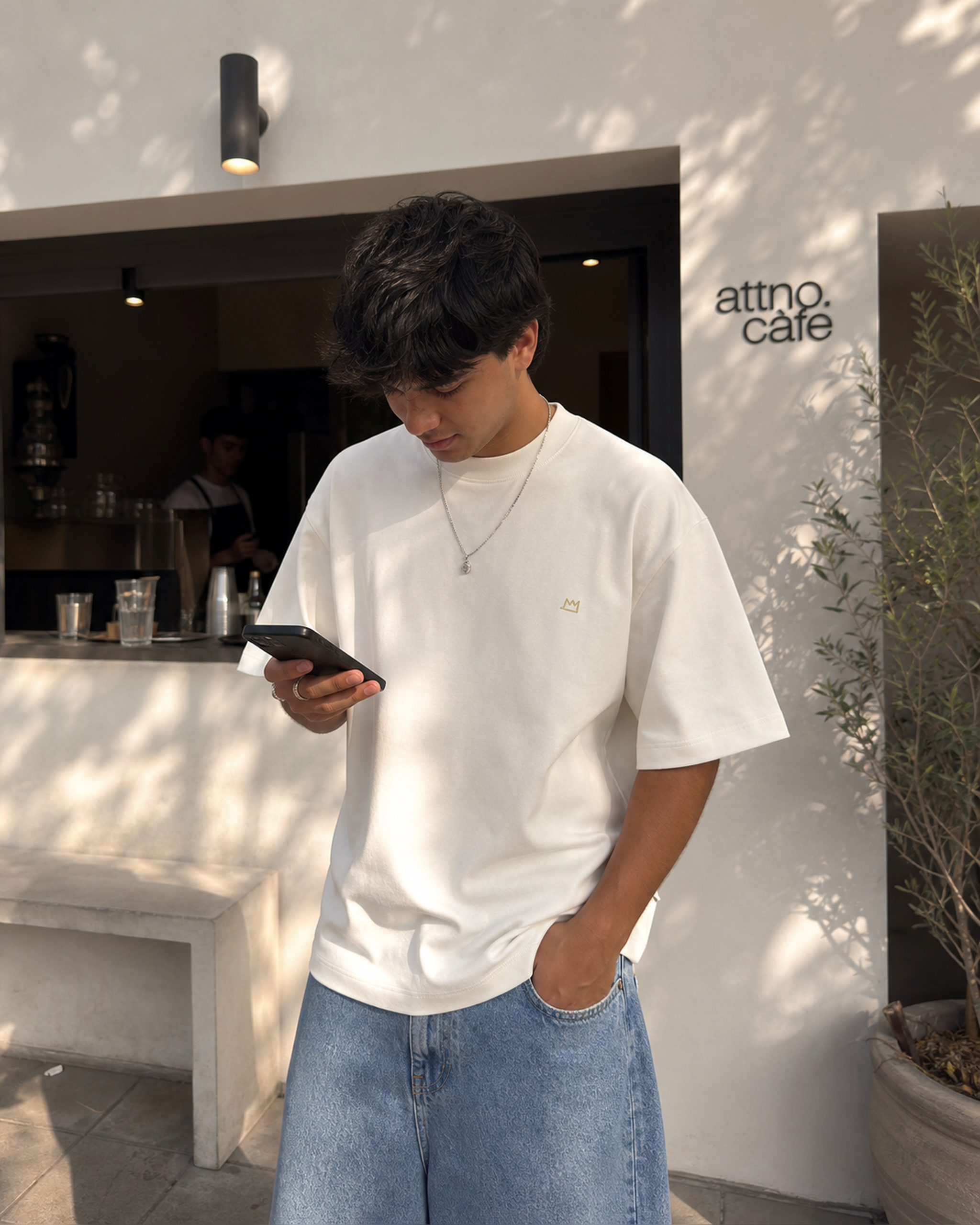 T-SHIT WHITE BASIC 001