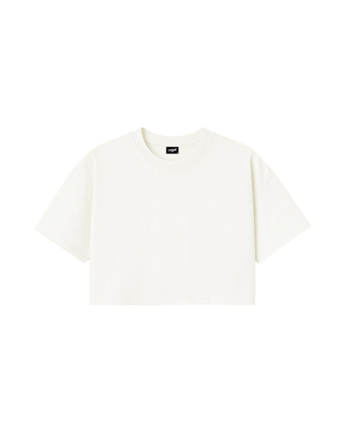 Crop Top Blanco 001, vista frontal