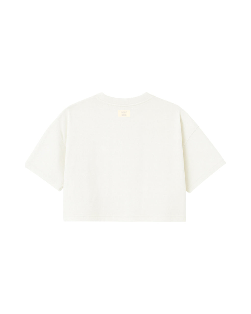 Crop Top Blanco 001, vista trasera