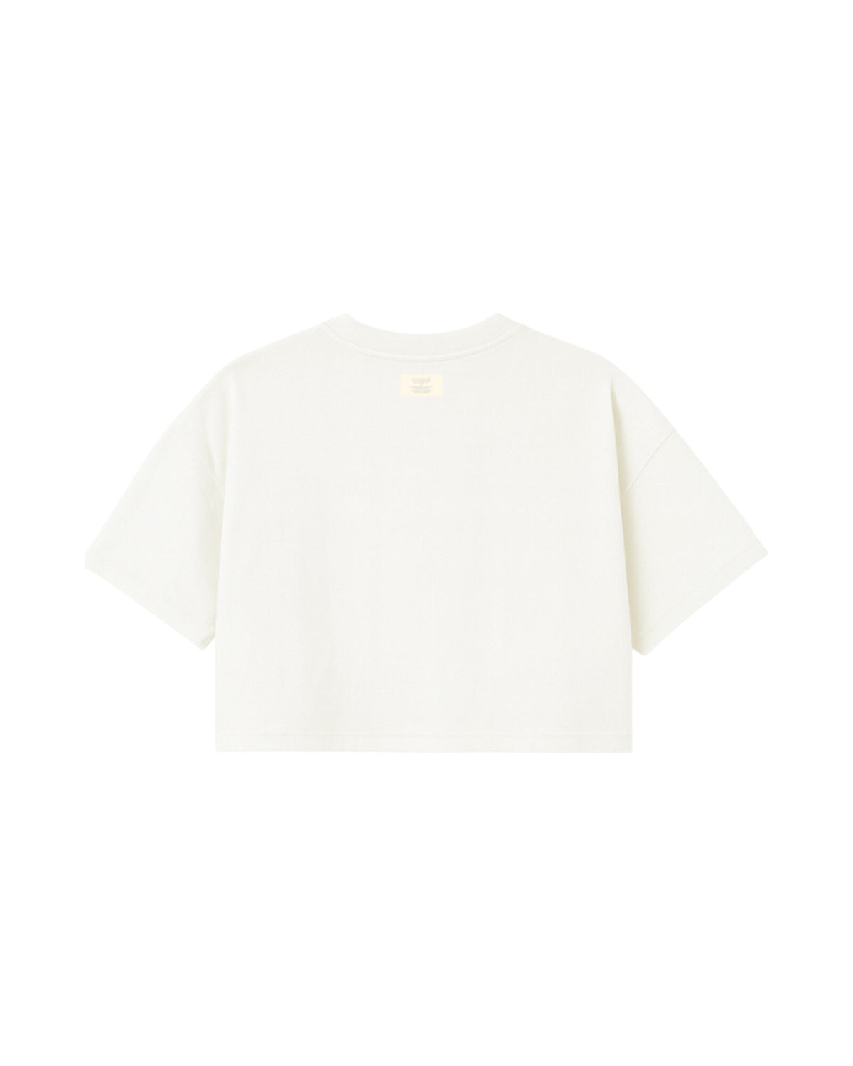 Crop Top Blanco 001, vista trasera