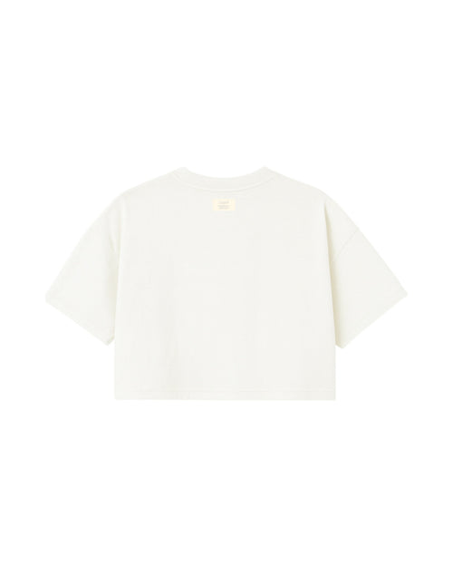 Crop Top Blanco 001, vista trasera
