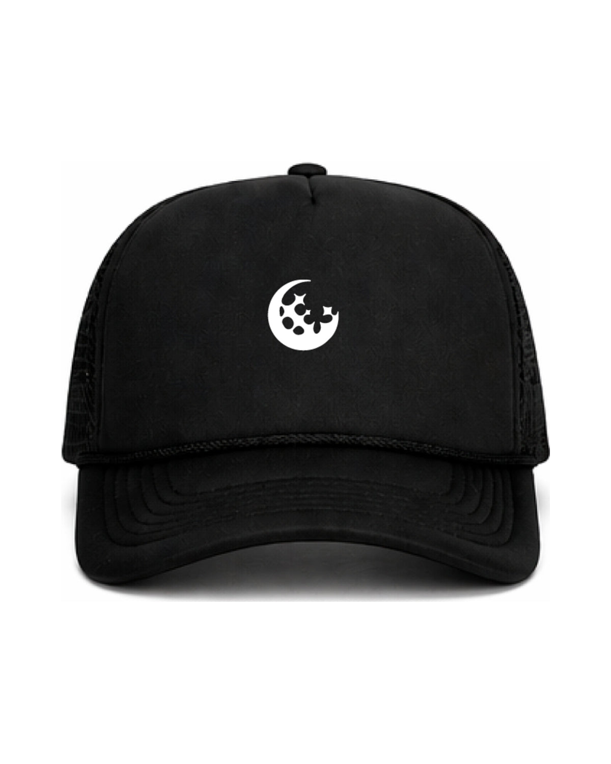 Gorra Negra GARABATO, vista frontal