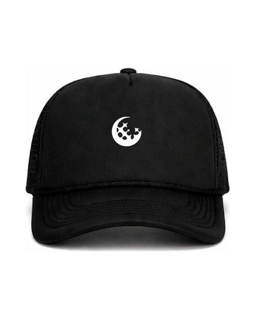 Gorra Negra GARABATO, vista frontal