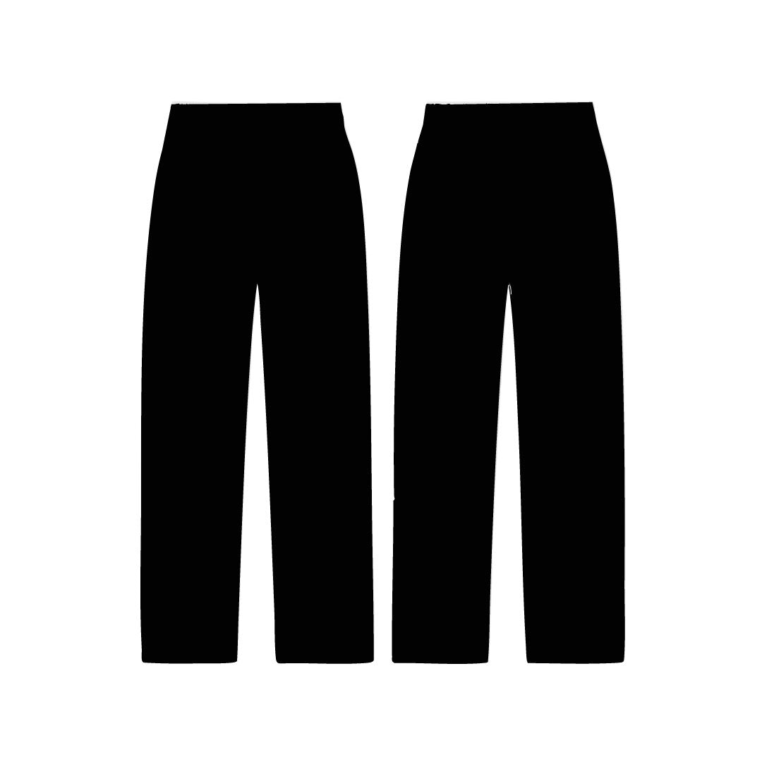 Sudadera Negro 001, vista plana
