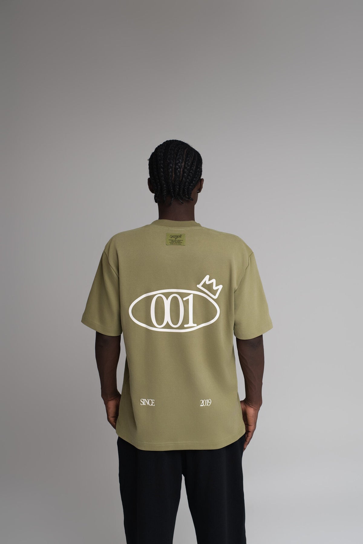 T-SHIRT GREEN ARCHIVO 001 – vista trasera