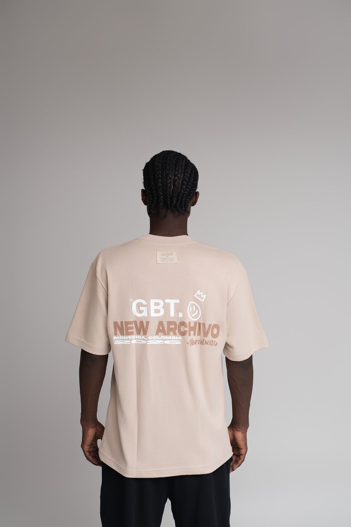 T-SHIRT NEW ARCHIVO 001 – vista trasera