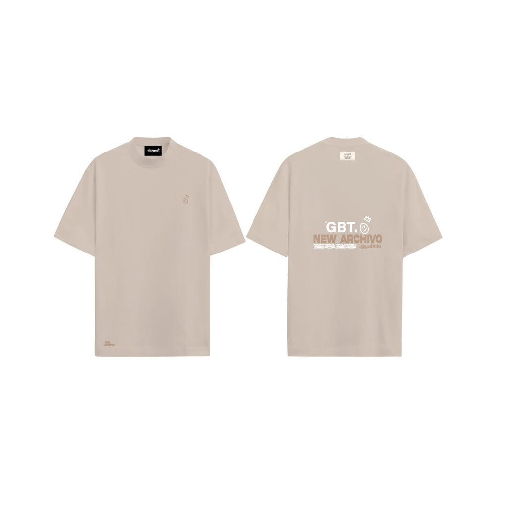 T-SHIRT NEW ARCHIVO 001 – flat lay frontal y trasera